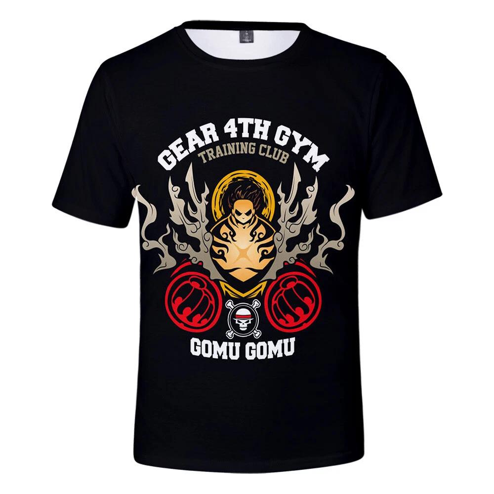 

One Piece Cosplay Luffy Anime Manga T-Shirt Tee Costumes Casual Polyester S