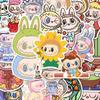 Adorable Labubu Stickers Set Of 80 For Kids And Crafting Enthusiasts