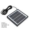 2W 12V Solar Panels Polysilicon High Conversion Rate Energy Saving Solar Panel Charger with Frame for Automobile Tourism