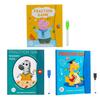 Magnetic Fraction Tiles Circles Book with Pen Percentage Decimal Fraction Learning Elementary Students Teaching Aid Educational Fraction Puzzle