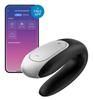 Double Fun Satisfyer Black Connected Double Stimulator - Satisfyer - Double Stimulation