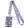 Moon Planet Cell Phone Lanyard: ID, Campus Meal, and Bus Card Holder