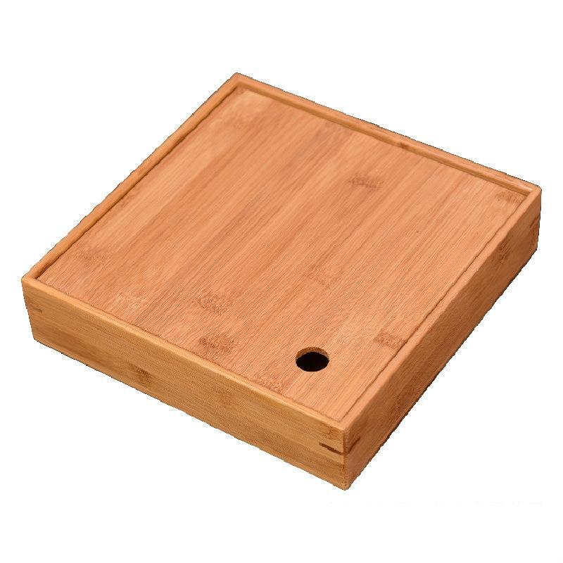 Bamboo Partitioned Snack & Fruit Box