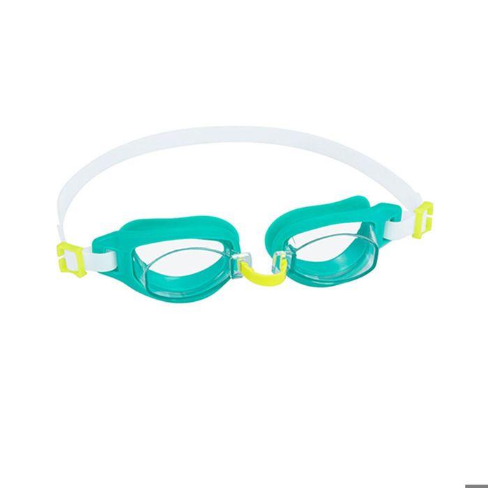 Lunettes de natation - BESTWAY - Modèle 21049 - Anti-buée - Silicone - +7 ans