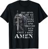 The Devil Saw Me With My Head Down And Thought He'd Won MEns T-Shirt Unisex T-Shirt