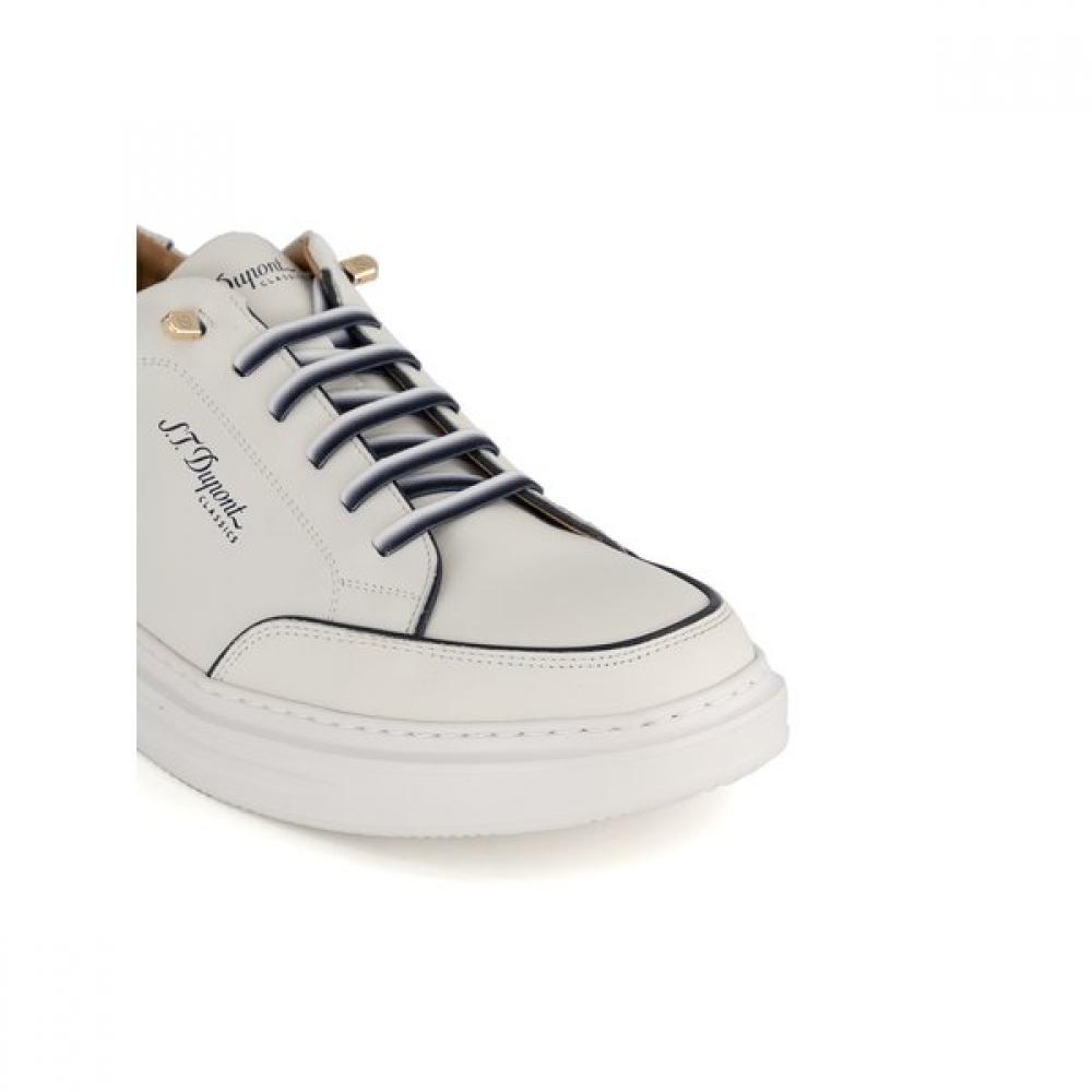 S.t. Dupont Jet Wide Low Band Sneakers Pe5smc1sn428pwh