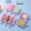 **Food-Grade Silicone Ice Pop Molds for Homemade Popsicles**