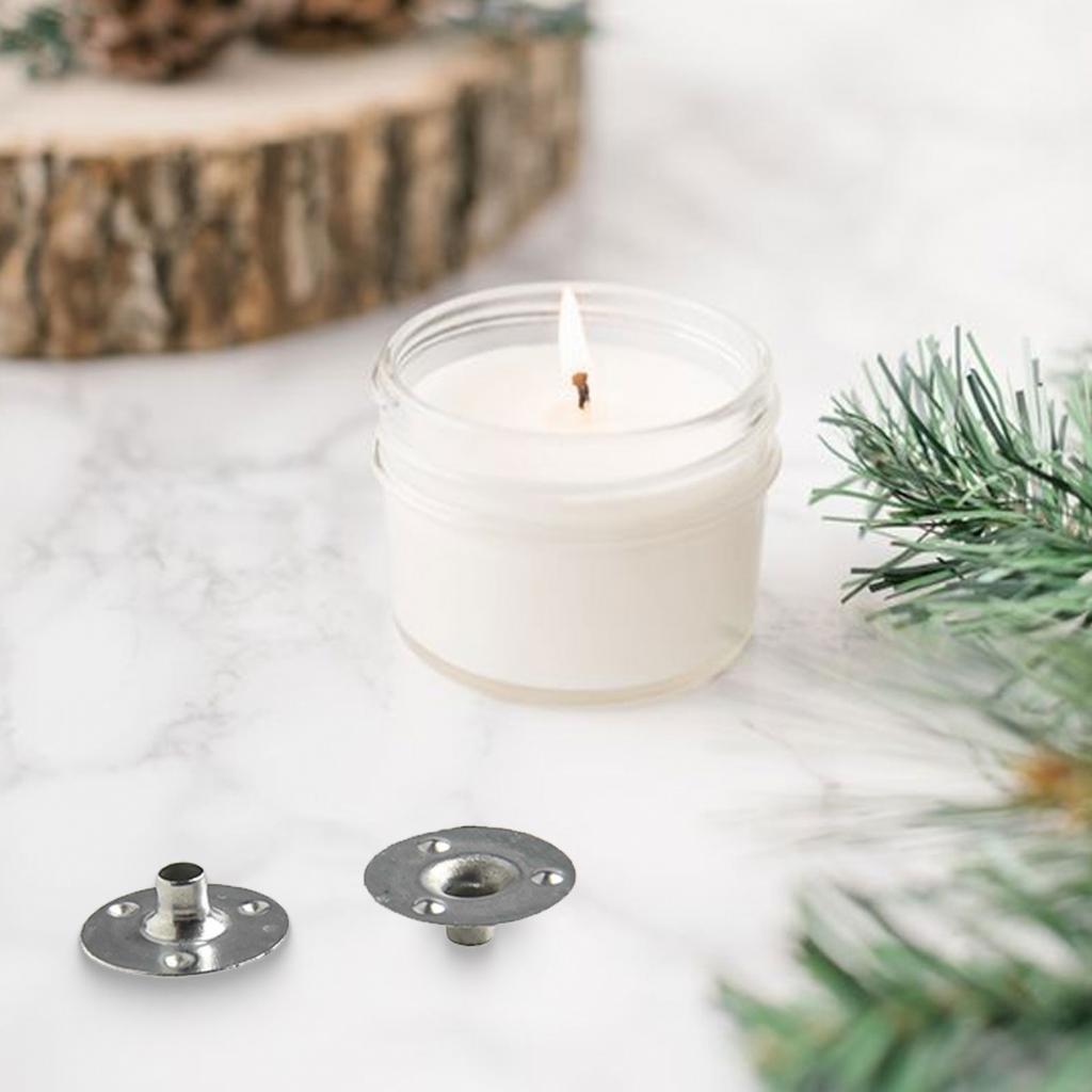 Trasforma le tue candele con il set da 500 pezzi di portastoppini metallici efficienti