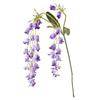 108CM Artificial Wisteria Flowers Green Color Hanging Design Silk Wisteria Vine Ceiling Decoration Silk Material