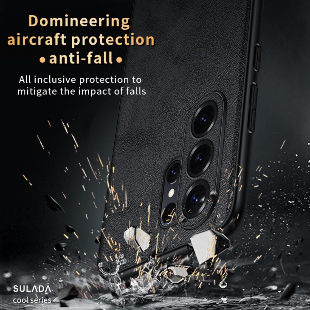 Per Samsung Galaxy S26 Ultra Custodia in Pelle PU per Telefono Per S26 S25 S24 S23 S22 Ultra Plus S25 Ultra Business Morbida Protettiva Cover Case