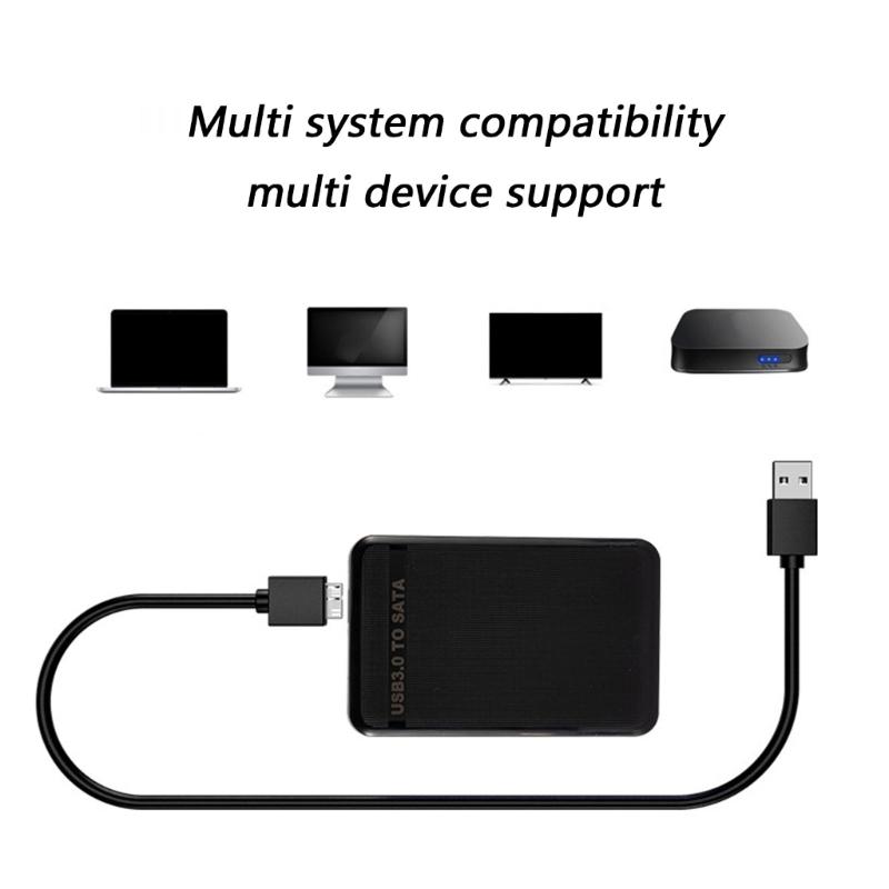 Hard Disk Box USB3.0 Hard Disk Case 2.5inch HDD External Enclosure Hard Drive Disk Box External HDD Case for PC