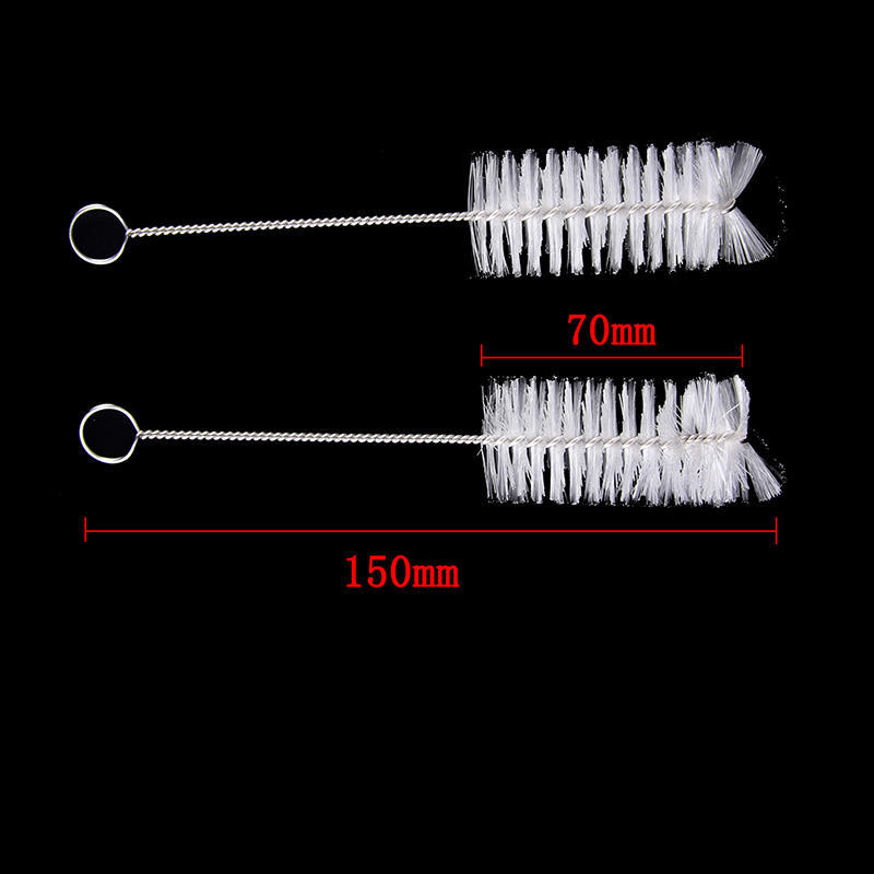 2Pcs Lab Chemistry Test Tube Bottle Cleaning Brushes Cleaner Laboratory Supply
