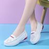 Cowhide Air Cushion Nurse Shoes Women's Hospital Work White Shoes Are Not Tired, Comfortable Feet, Soft Sole, Comfortable and Breathable
