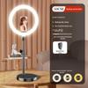 Professional Desktop Ring Light Stand for Streamers - Large Aperture Beauty & Selfie Light