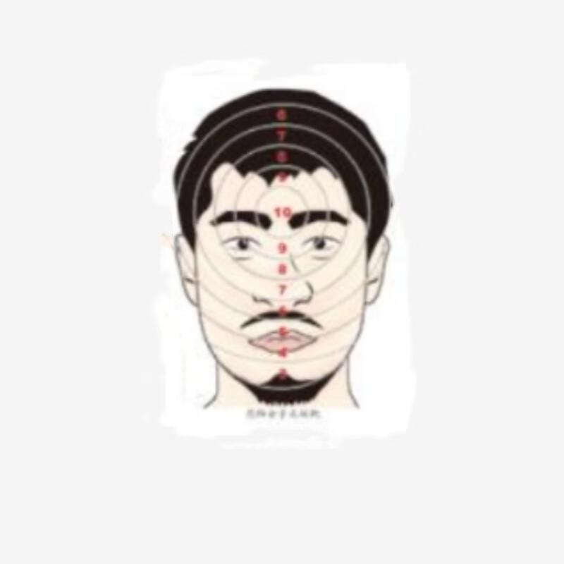 Chelanda 20x30cm Head-Ring Target Paper