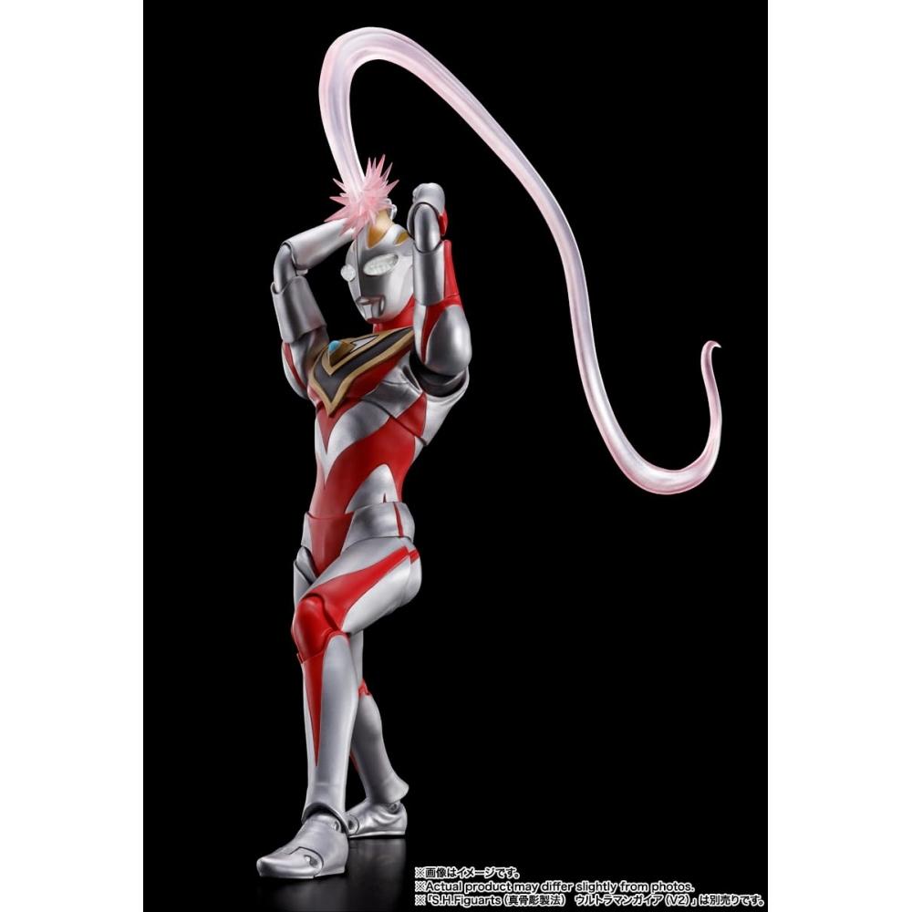 SHFiguarts (Šinkocho Seiho) Ultraman Gaia (V2) Sada efektových dílů, kompletní figurka lakovaná z ABS a PVC