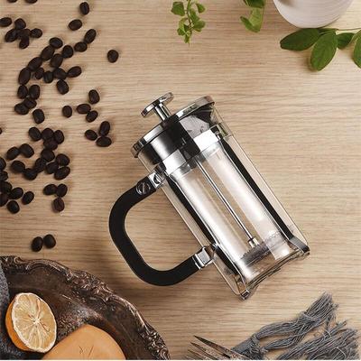 LISM Hochborosilikatglas French Press Kaffeekanne