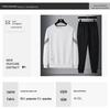 2023 Men's Plus Size Autumn Hoodie & Joggers Casual Sportswear Set