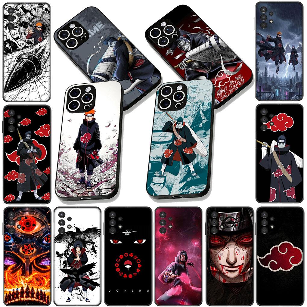Cover for Samsung Galaxy S25 S24 S23 FE Plus Ultra S7 Edge A16 A15 5G s25+ Phone Case KISAME Uchiha Itachi Narutos Pain Akatsuki