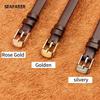Genuine Leather Watch Strap Women Watchband for Fossil ES3077 2830 3262 3060 4176 4119 4026 4340 Small Bracelet 8mm Watch Band