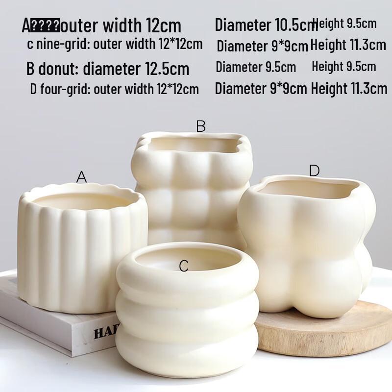 Nordic Ceramic Succulent & Plant Pot