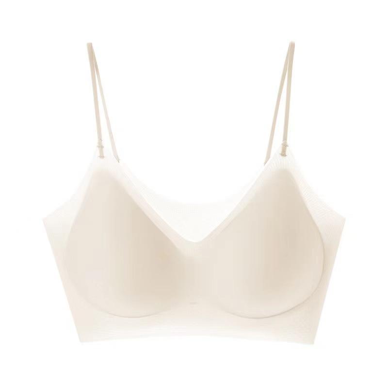 Women S Seamless Wirefree Push Up Sports Bra Summer Thin Vest Style