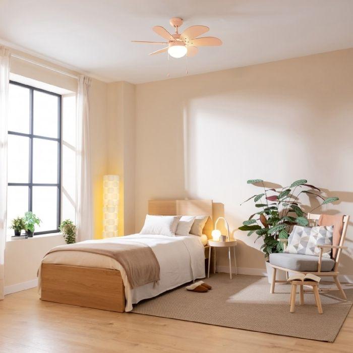 Cecotec Ventilateurs de plafond avec lumière EnergySilence Aero 3600 Vision Full Orange