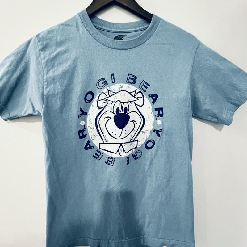 Vintage Yogi Bear T Shirt Size Small S разноцветный