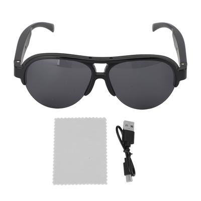 Smart Bluetooth Sunglasses Touch Control Built In HD Mic Double Speakers Smart Glasses for Men Women