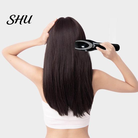 Escova de Cabelo com Terapia de Luz Pente Elétrico para Crescimento Massageador Profissional do Couro Cabeludo Ferramenta de Estimulação do Folículo Cabeludo Tratamento da Queda Portátil Massagem