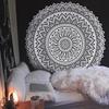 150cm Mandala Print Tapestry Wall Hanging Carpet Throw Yoga Beach Mat Blanket Large Sleeping Pad Wall Art Tapestry Decorations