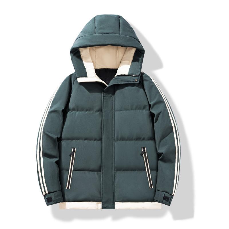 

In Autumn and Winter, Cotton-padded Clothes for Men and Women of the Same Brand, Thermal Cotton-padded Jackets, Cotton-padded Jackets 5XL зелений