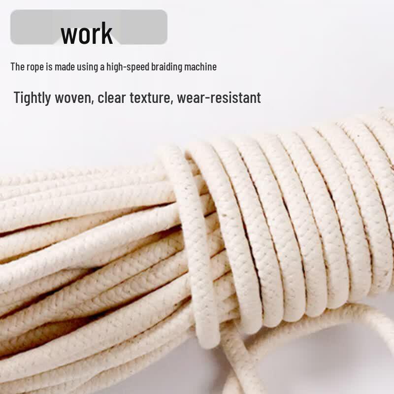 Waxed Cotton Flagpole & Utility Rope