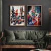 Set of Two Abstract Posters