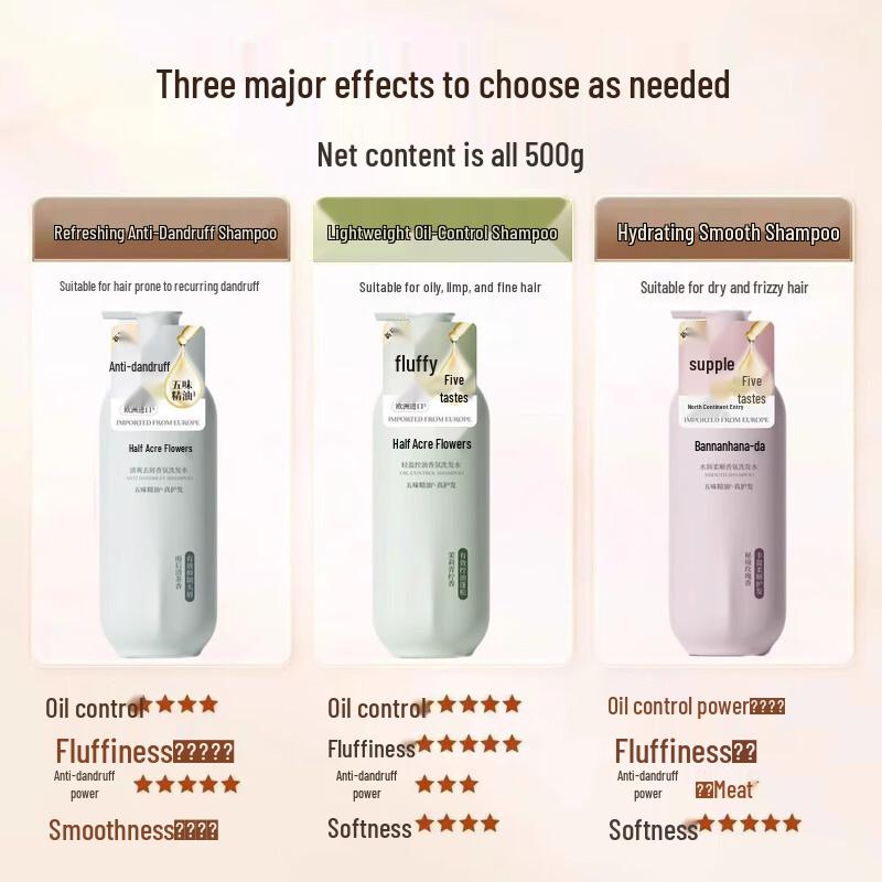 Ban Mu Hua Tian Hydrating & Smoothing Fragrance Shampoo