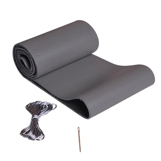 Leather Auto Steering Soft Anti-slip Wheel Cover Protect Car Sleeve