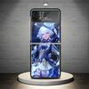 Genshin Impact Furina Phone Case For Samsung Galaxy Z Flip 7 6 5 4 3 5G Shockproof Cover Z Flip7 Flip6 ZFlip5 Flip3 Flip4 Luxury