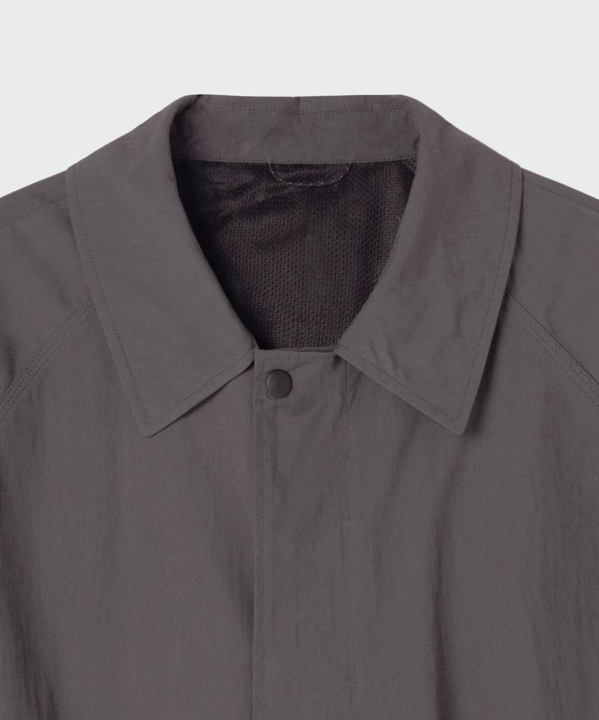 Musinsa Standard [City Leisure] Cn Oversized Balmacaan Trench Coat [Grey]