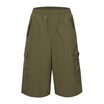 UFC SPORT Ufc Tough Oversized Bermuda Shorts Khaki U2Spw2309Kh