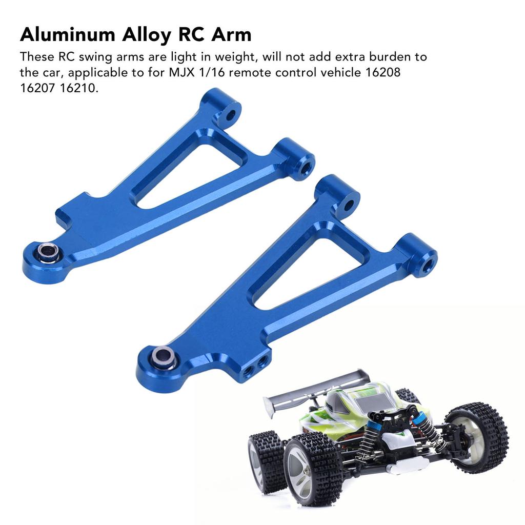 2Pcs Front Lower Swing Arm Aluminum Alloy Accessory for MJX 1Celsius16 16208 16207 16210