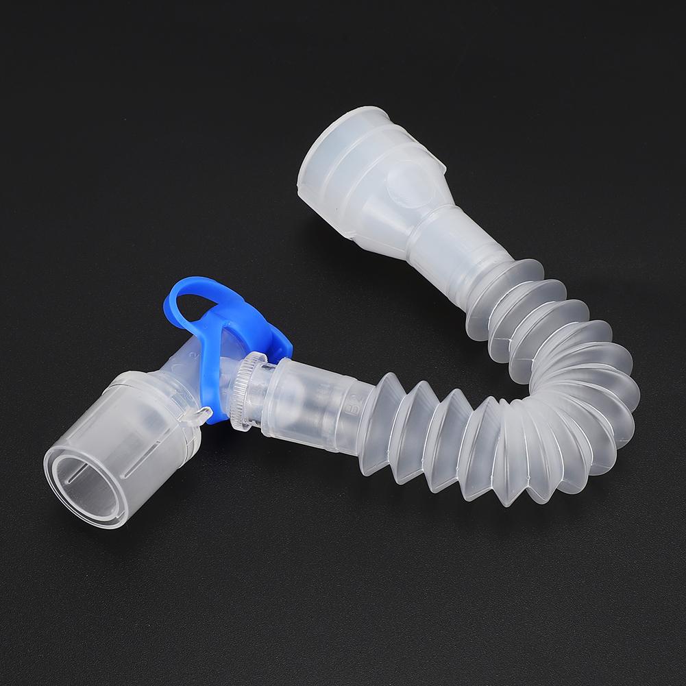 L Shaped Connector Disposable Retractable Ventilator Plateau Valve Circuit Extension Tube