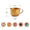 304 Stainless Steel Mini Tea Cup with Handle Rice Wine Cup New Coffee Mug  Korean Style