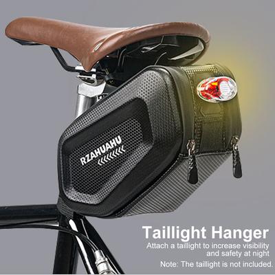 Bisiklet Sele Çantası Su Geçirmez Sert Kabuk Bisiklet Koltuk Altında Çanta Bisiklet Bisiklet Pannier Çantası