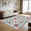 Colorful Ethnic Vintage Carpets Bohemian Living Room Decoration Large Area Rugs Washable Floor Fluffy Mat for Bedroom Bedside