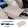 For Volvo S90 modification 2026 armrest box protective cover leather central storage height pad interior accessories