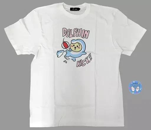 

Usagi Iruka Dolphin Kick T-shirt Squid Mirror White M Chiikawa Aquarium 2023 S