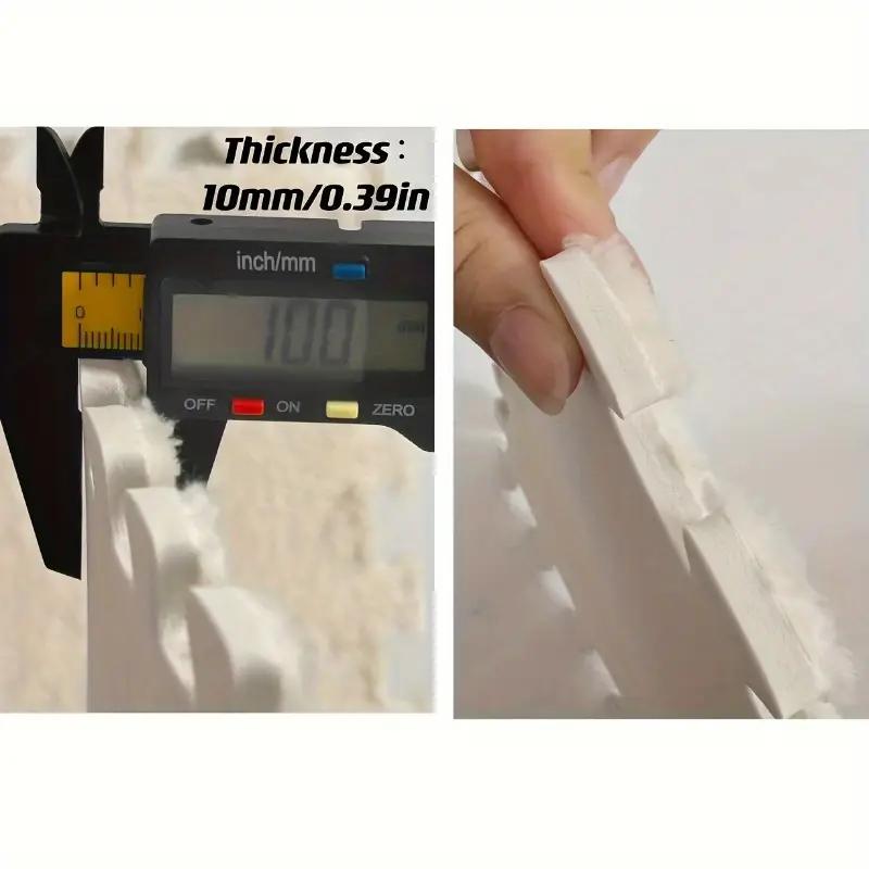 20 Pcs Plush Foam Interlocking Carpet Tiles Soft Shaggy Fluffy Floor Area Rugs Colorful Floor Protective Mats for Kids Room