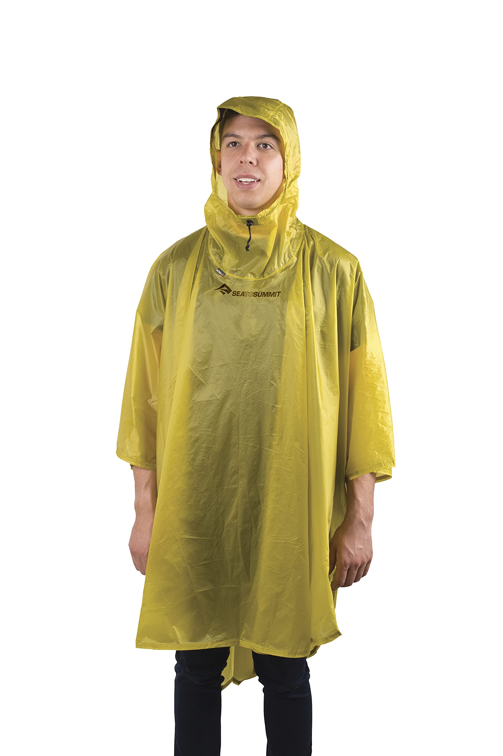 

Sea to Summit Ultra Silna Poncho Raincoat and Pack Cover лайм-зеленого кольору