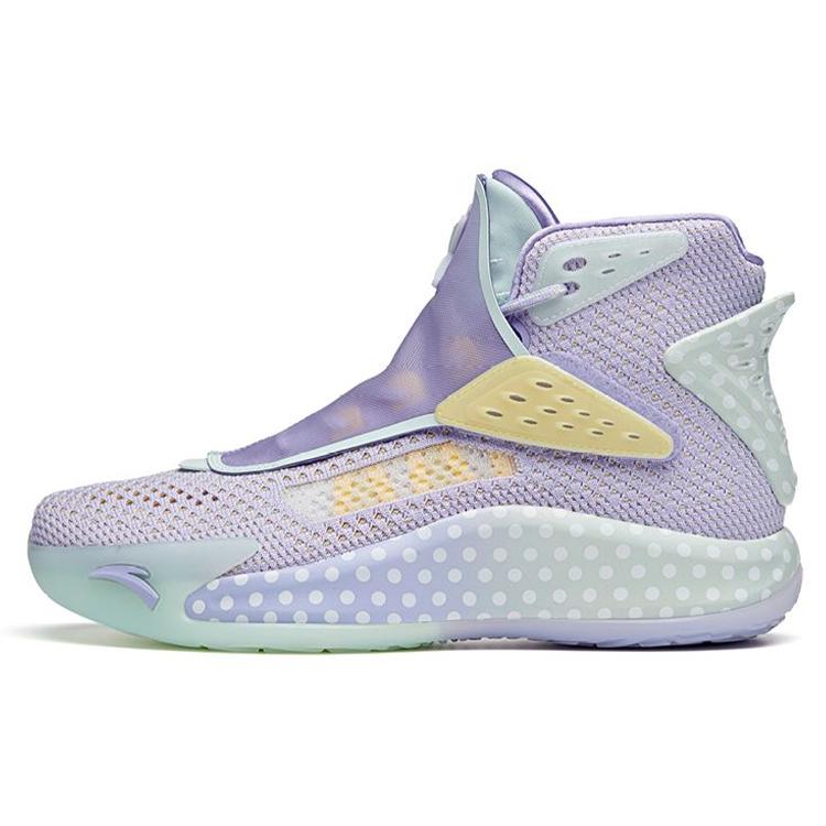 

Anta KT5 Game Ready High top Basketball Shoes Men s Light Purple 112021101-9 43