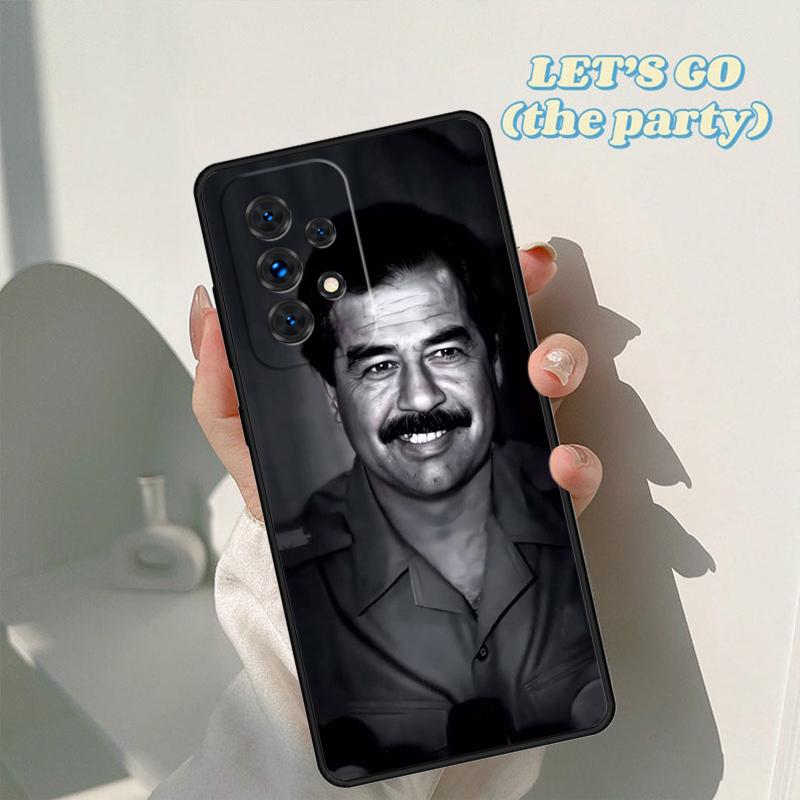Saddam Hussein Iraq Arabic phone case For Samsung Galaxy A42 A31 A40 A51 A71 A32 A80 A91 A52 A72 A20e A21S A50 A70 A11 A12 Cover